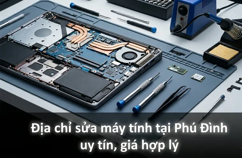 Địa chỉ sửa máy tính tại Phú Đình uy tín, giá hợp lý