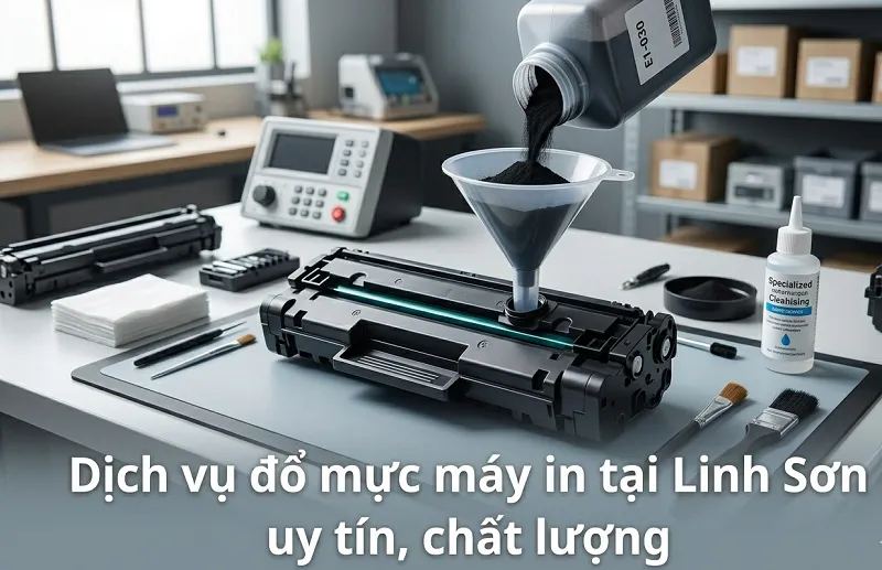 Các tiêu chí đánh giá dịch vụ đổ mực máy in tại Linh Sơn