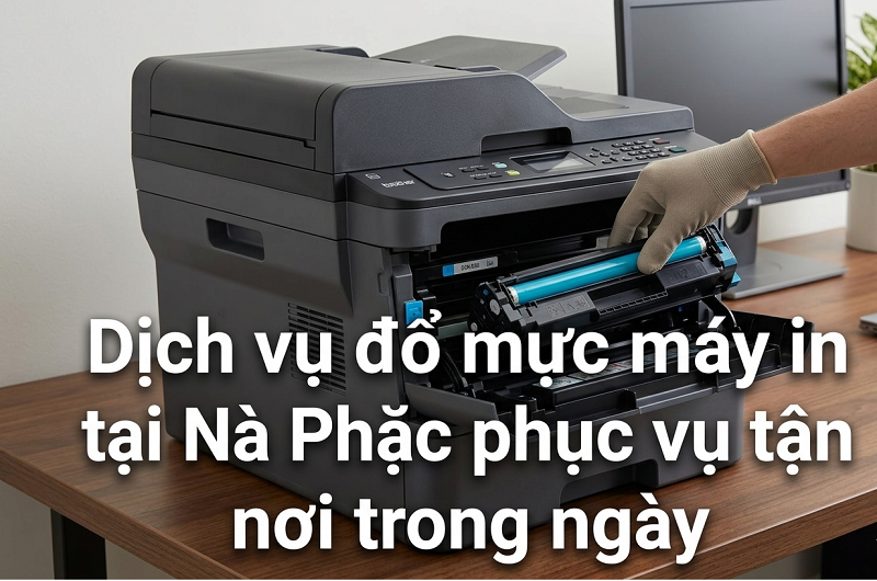 Dịch vụ đđổ mực máy in tại Nà Phặc