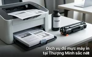 Dịch vụ đổ mực máy in tại Thượng Minh