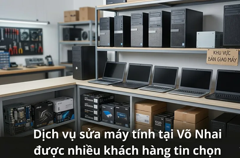 Dịch vụ sửa máy tính tại Võ Nhai