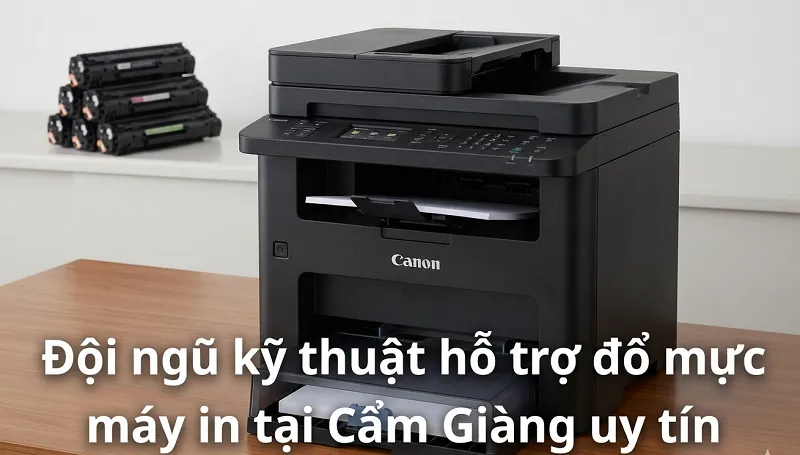 Lý do nên chọn dịch vụ đổ mực máy in tại Cẩm Giàng của Hoàng Hà