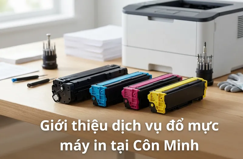 Giới thiệu dịch vụ đổ mực máy in tại Côn Minh