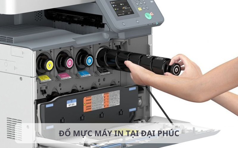Giới thiệu dịch vụ đổ mực máy in tại Đại Phúc