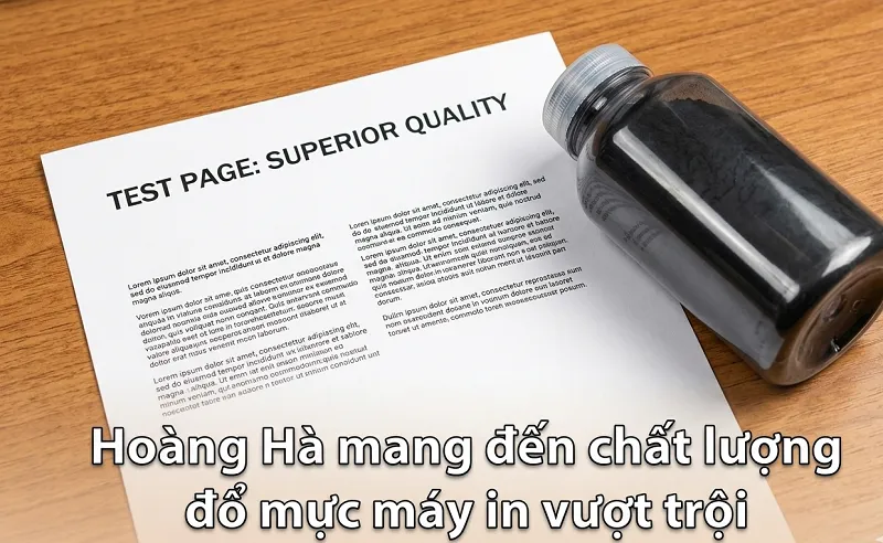 Lý do nên chọn Hoàng Hà đổ mực máy in tại Cường Lợi