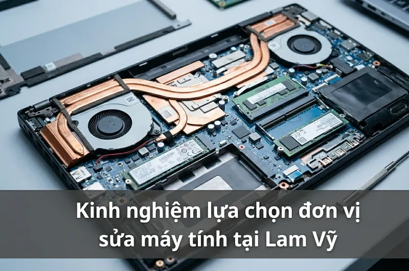 Kinh nghiệm lựa chọn đơn vị sửa máy tính tại Lam Vỹ