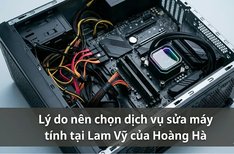Lý do nên chọn dịch vụ sửa máy tính tại Lam Vỹ của Hoàng Hà
