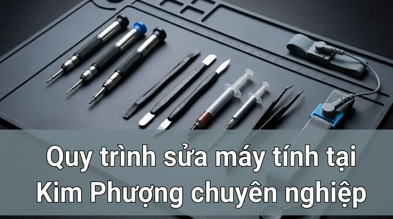 Quy trình sửa máy tính tại Kim Phượng chuyên nghiệp