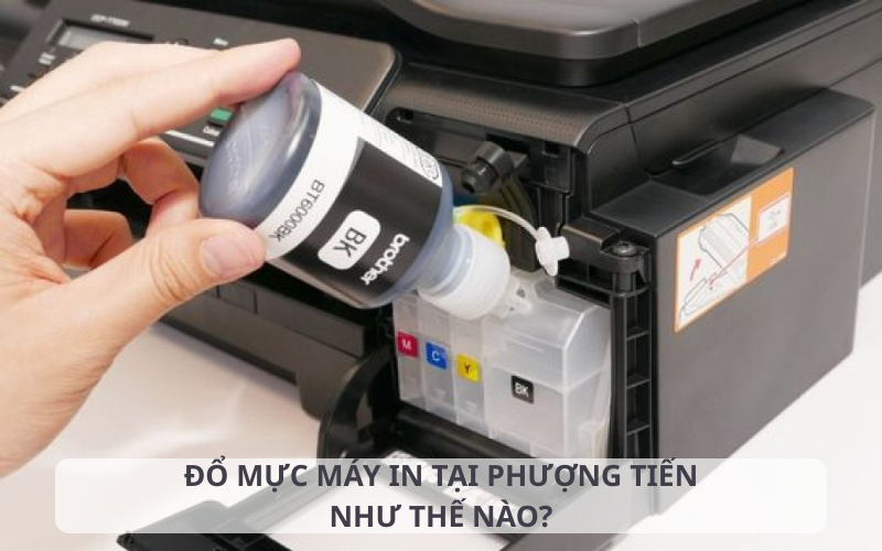Nhu cầu đổ mực máy in tại Phượng Tiến