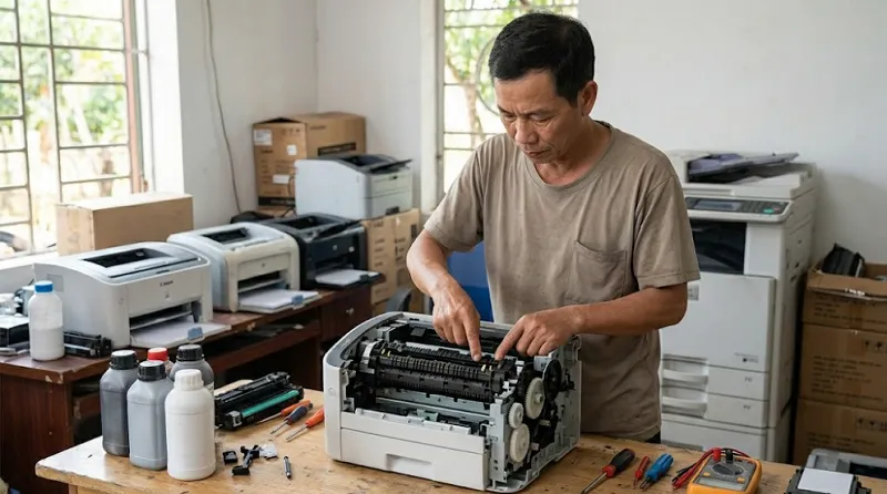 Thực trạng nhu cầu sửa máy in tại Đồng Hỷ