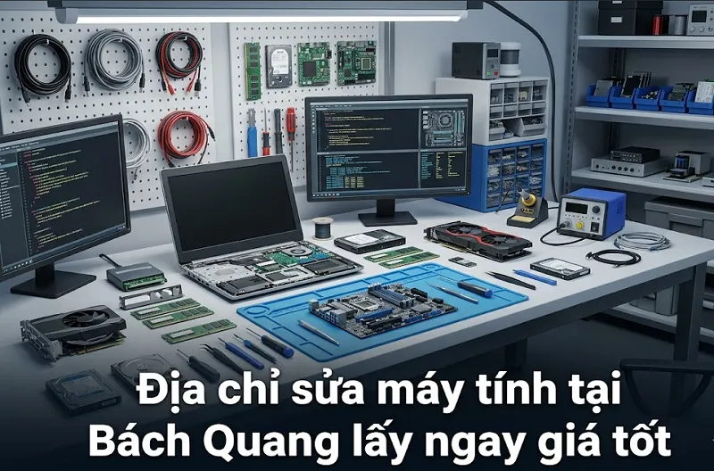 Địa chỉ sửa máy tính tại Bách Quang lấy ngay giá tốt