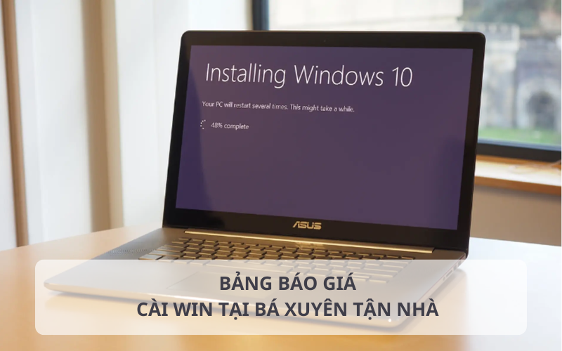 Bảng báo giá dịch vụ cài win tại Bá Xuyên m