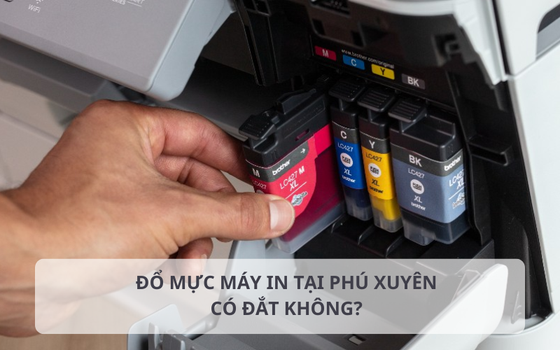 Bảng báo giá đổ mực máy in tại Phú Xuyên