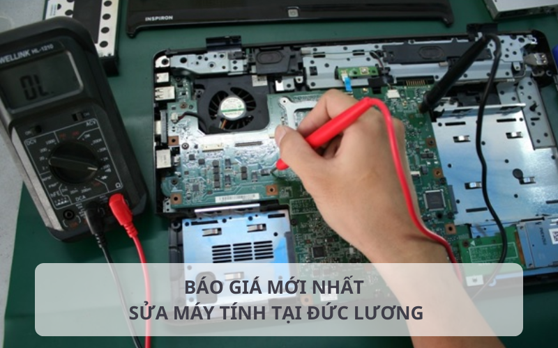 Bảng báo giá sửa máy tính tại Đức Lương