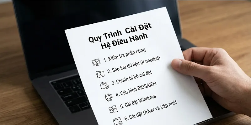 Báo giá dịch vụ cài win tại Dân Tiến chi tiết