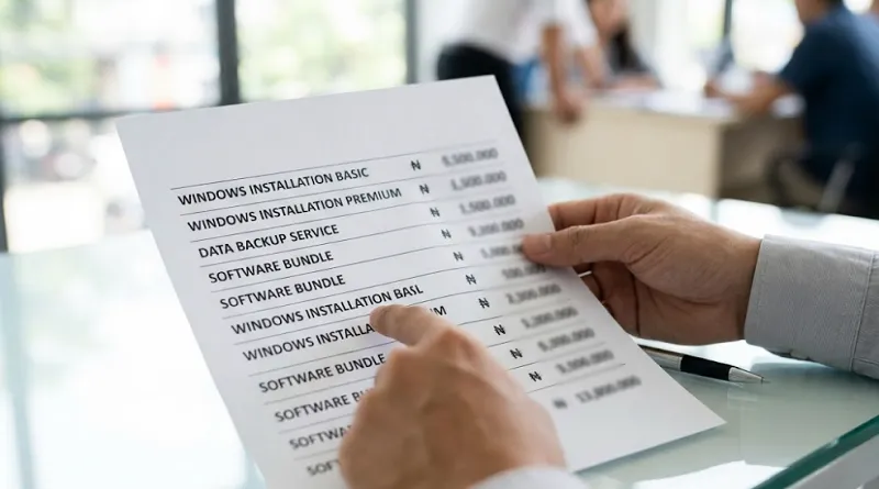 Báo giá dịch vụ cài win tại Đồng Hỷ cập nhật chi tiết