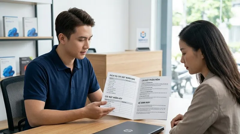 Báo giá dịch vụ cài win tại Tân Khánh chi tiết
