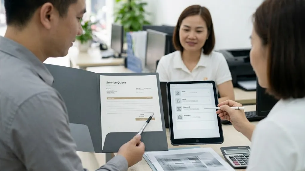 Báo giá dịch vụ sửa máy in tại Bạch Thông 