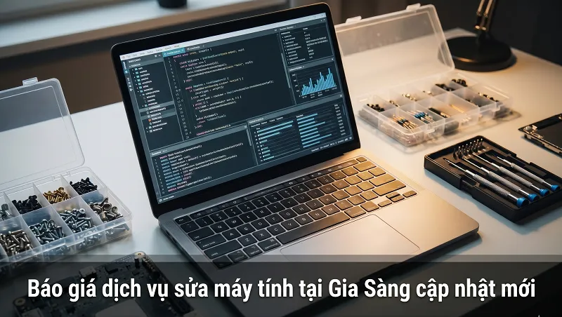 Báo giá dịch vụ sửa máy tính tại Gia Sàng