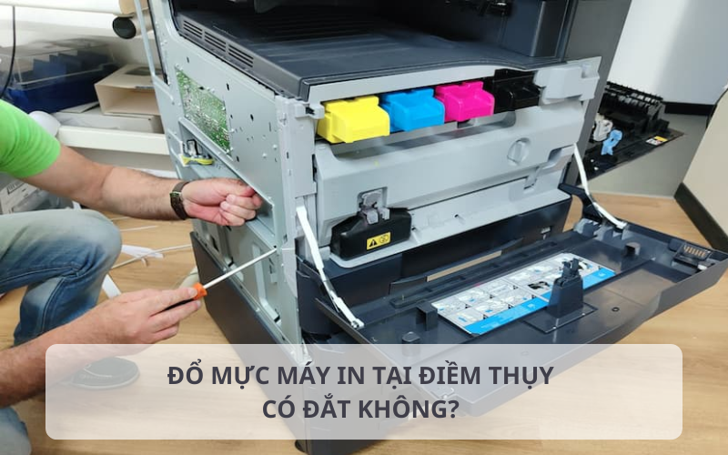 Báo giá đổ mực máy in tại Điềm Thụy