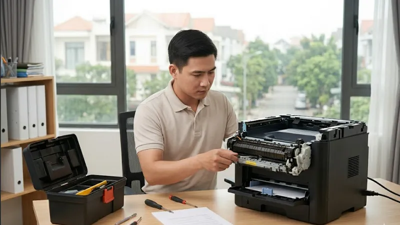 Các lỗi cần sửa máy in lập tức