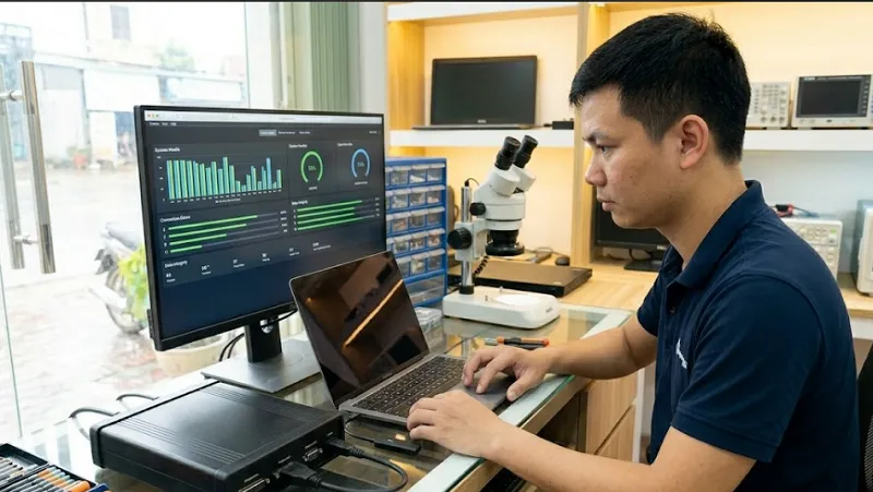 Lý do nên chọn dịch vụ cài win tại Dân Tiến của Hoàng Hà
