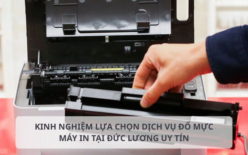 Dịch vụ đổ mực máy in tại Đức Lương uy tín