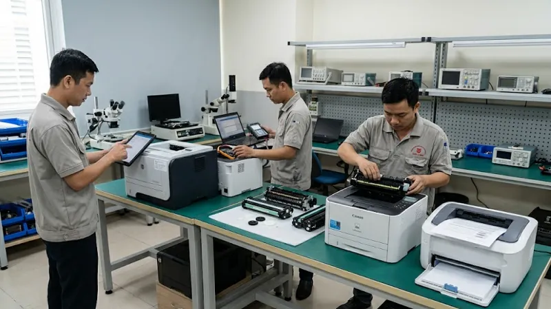 Dịch vụ sửa máy in tại Trần Phú uy tín, chất lượng