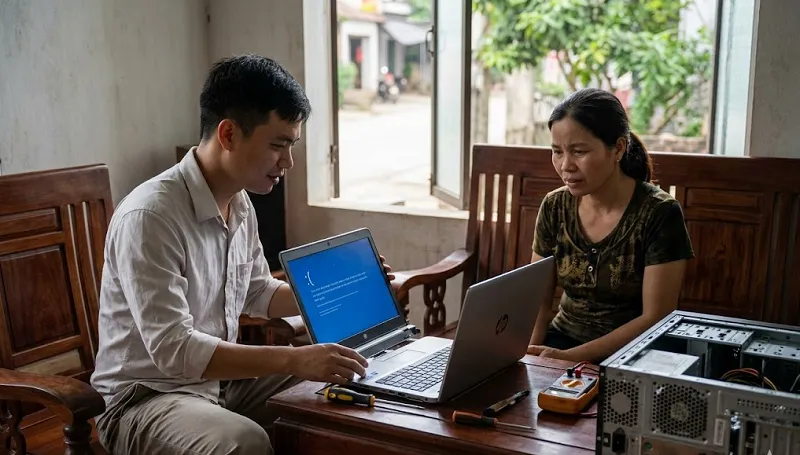 Dịch vụ sửa máy tính tại Sảng Mộc uy tín, giá rẻ, chuyên nghiệp
