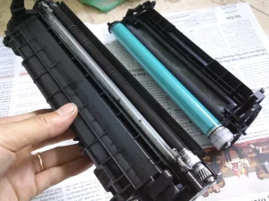Quy trình đổ mực máy in tại Quan Triều chuyên nghiệp,