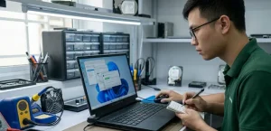 Giới thiệu dịch vụ cài win tại La Hiên của Hoàng Hà