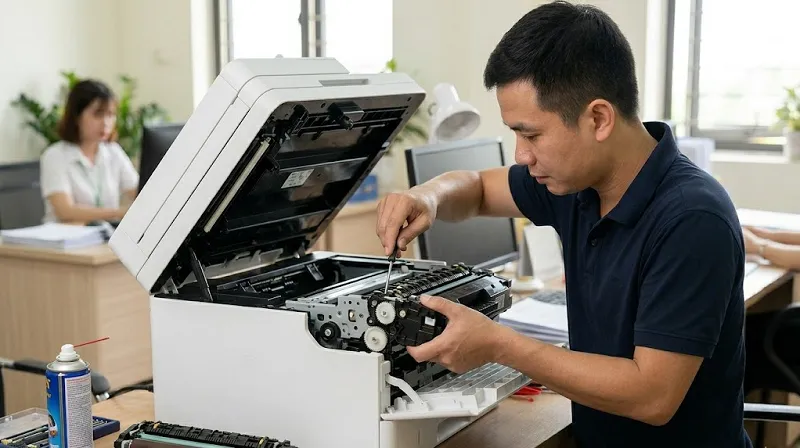 Giới thiệu dịch vụ sửa máy in tại Ba Bể của Hoàng Hà