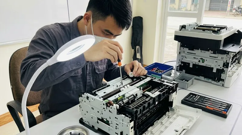 Giới thiệu dịch vụ sửa máy in tại Thanh Thịnh của Hoàng Hà