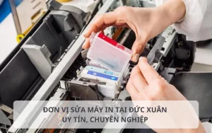 Lý do khách hàng tin chọn dịch vụ sửa máy in tại Đức Xuân của Hoàng Hà
