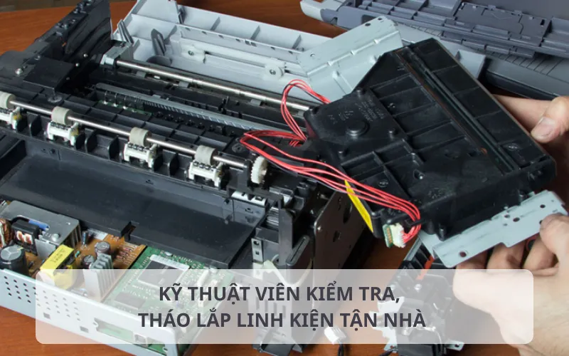 Quy trình sửa máy in tại Quyết Thắng