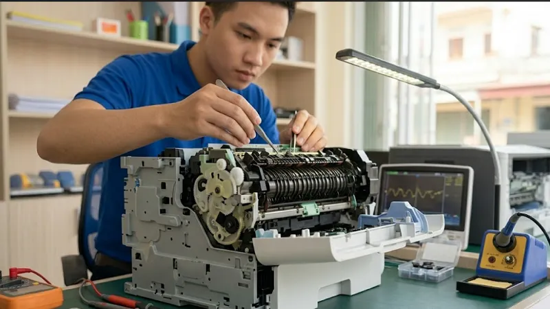 Lý do nên chọn dịch vụ sửa máy in tại Văn Lang của Hoàng Hà