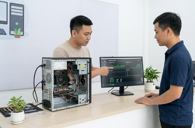 Lý do nên chọn dịch vụ sửa máy tính của Hoàng Hà