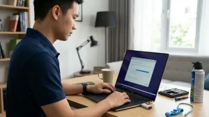 Quy trình cài win tại Quang Sơn chuẩn kỹ thuật