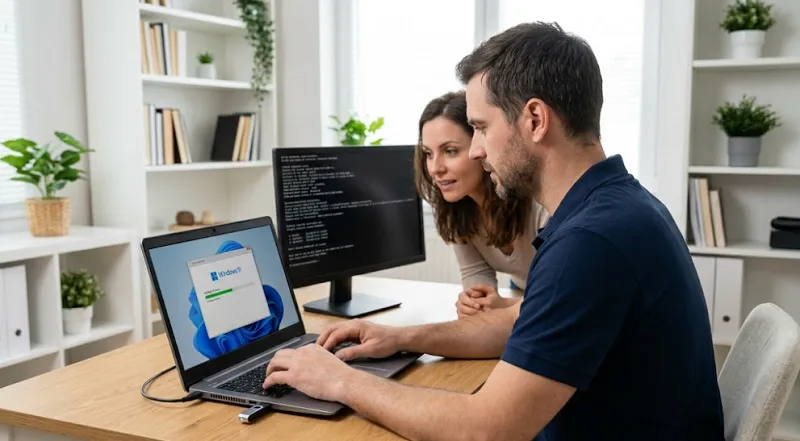 Quy trình cài win tại Trung Hội của Hoàng Hà chuyên nghiệp