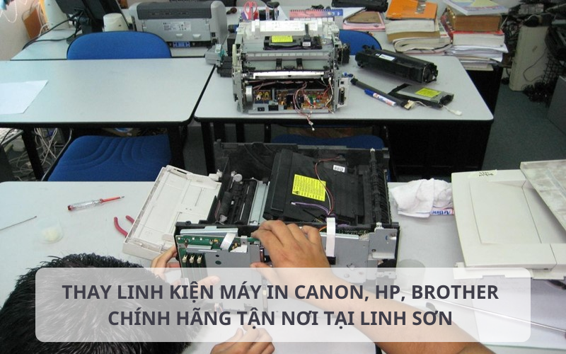 Quy trình 9 bước sửa máy in tại Linh Sơn