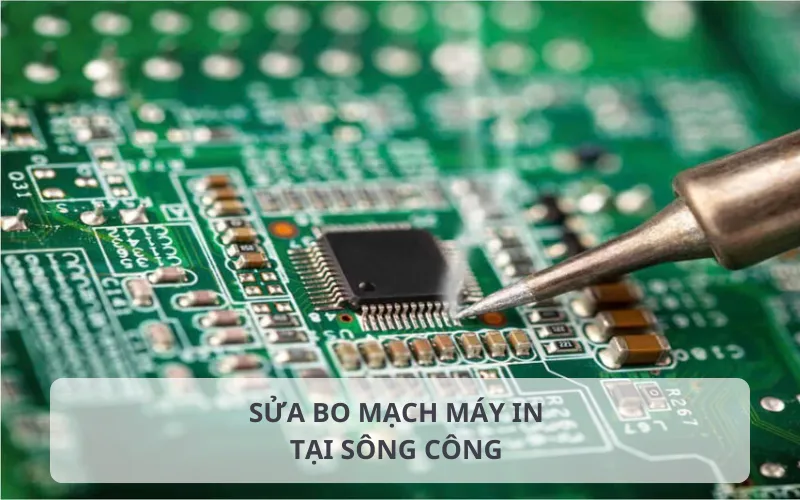 Quy trình sửa máy in tại Sông Công của Máy tính Hoàng Hà