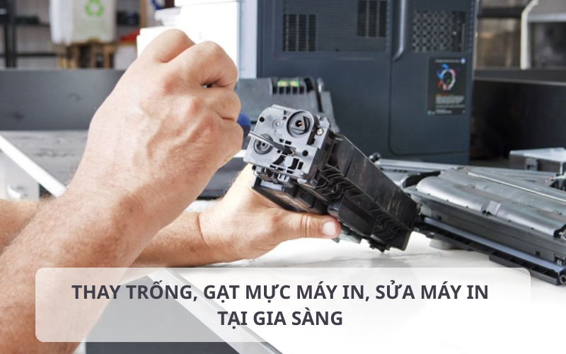Quy trình sửa máy in tại Gia Sàng